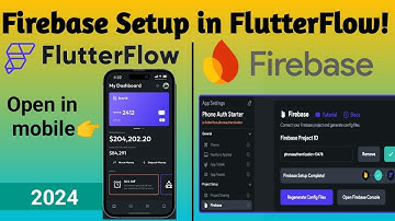 "Firebase Setup in FlutterFlow: Step-by-Step Guide for Beginners"