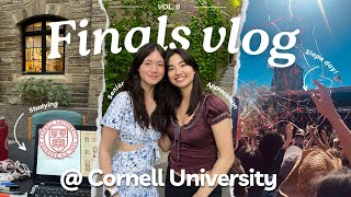 FINALS VLOG @ CORNELL | slope day, ER senior appreciation, studying, moving out | {Freshman Year}