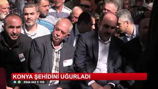 Şehit Yunus Mermer toprağa verildi #YunusMermer #Konya