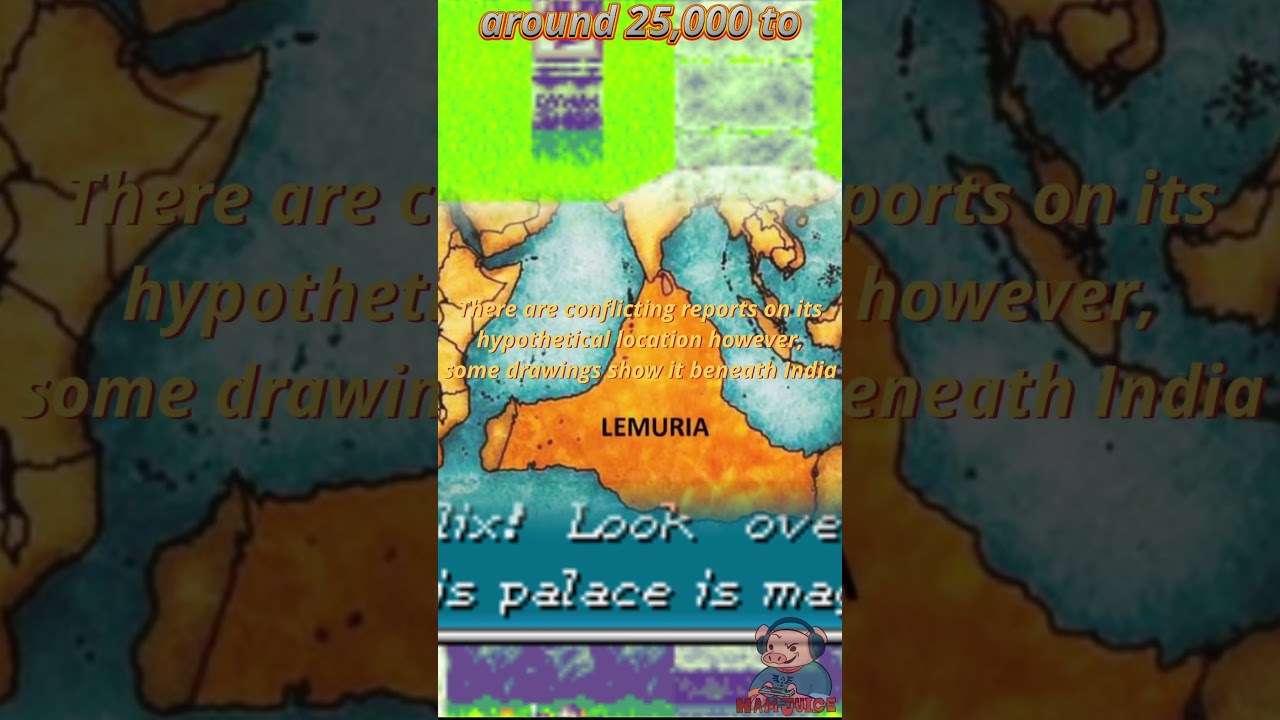 Лемурия в «Золотом солнце» имеет глубокие мифологические корни.