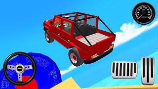 Superhero Buggy Car - 3D Stunt Game - Android Gameplay screenshot 5