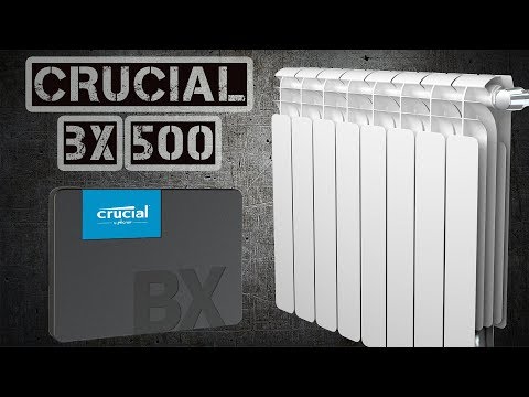 SSD Crucial BX500 240 Гб - тёплый "парень" ускорил систему.