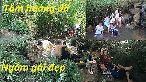 Suối Ô Đá Ba Chúc hàng nghìn du khách đến tham quan 2022 || Dòng suối hoang sơ nhất Thất Sơn