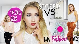 TRYING FASHION SUBSCRIPTION BOXES For The First Time | Battle of the Boxes!!