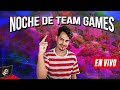 Jugando team games con la bandatodos pueden jugar   en vivo 