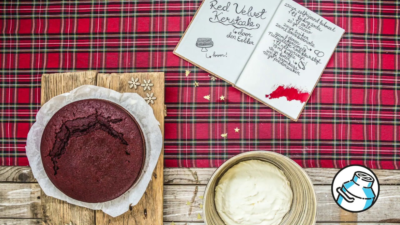 De den Eelder Red Velvet Kersttaart