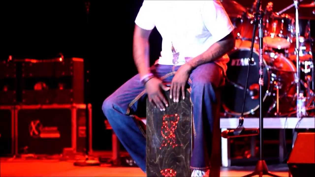 JFly plays Cajon with Dionne Farris