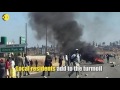 Protest by taxi drivers in Zimbabwe against police turns violent