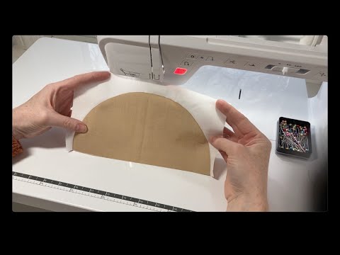 How to Sew Curves and Half Circles - a Tutorial by the Retro Quilter