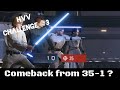Can We Comeback From Down 35-1? HvV Challenge #3  | Star Wars Battlefront 2 | Heroes vs Villains