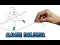 Como hacer un muñeco equilibrista de alambre paso a paso muy fácil