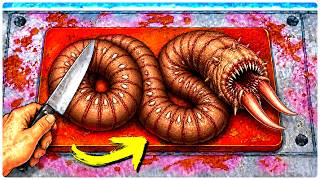Pesquei e Escamei o Verme do The Visitor | Scale the Depths [Final]