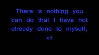 Never Wanted To Dance - LYRICS - mindless self indulgence
