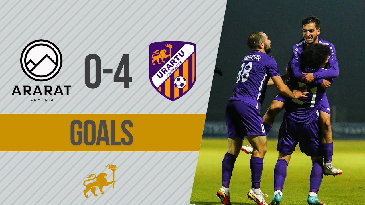 Armenian Cup, 1/4 final. FC AraratArmenia Urartu FC 04. Goals YouTube