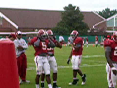 Alabama football: Jerrell Harris practice