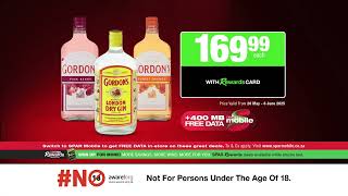 TOPS MAY MONTH END SPECIALS | JOHNNIE WALKER, GORDON'S & FLYING FISH