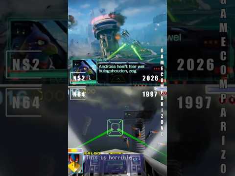 Is the original view better? Star Fox Switch 2 vs N64 First Person comparison