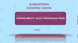 Permeability-electromagnetism