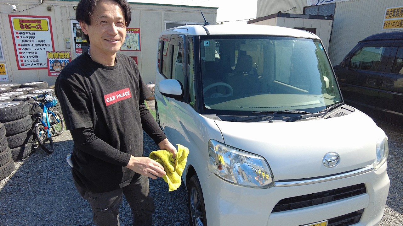 H20年式★78000km★タント★車検ながーい！ 文衛門さんと仕上げ＆値段出し♪】H29年式・過走行のタント！車検も