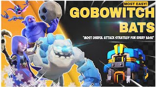 أتقن استراتيجية GoBoWitch Bat | استراتيجية هجوم مستوى قاعة المدينة 12 في عام 2023 | لعبة الجوال C... screenshot 2