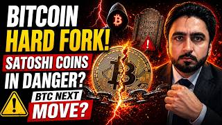 Bitcoin Hard Fork 🚨 Satoshi Coins at Risk? 😱 | BTC Next Move | Crypto News