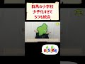 群馬の小学校が、少子化すぎて5校も統合