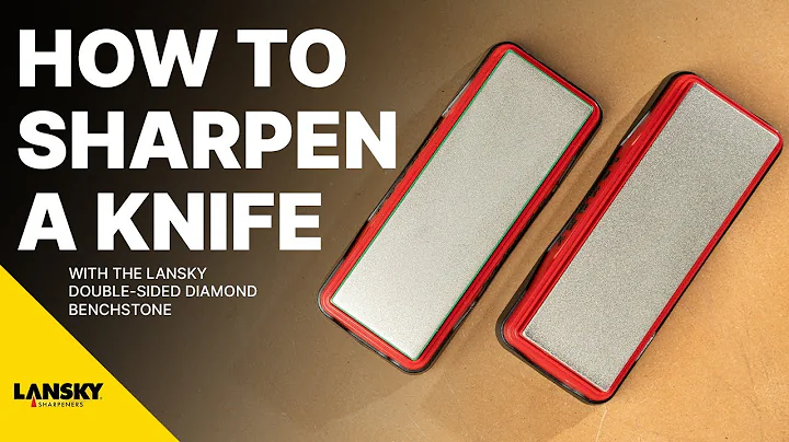How to Sharpen with the Lansky Double-Sided Diamond Benchstone