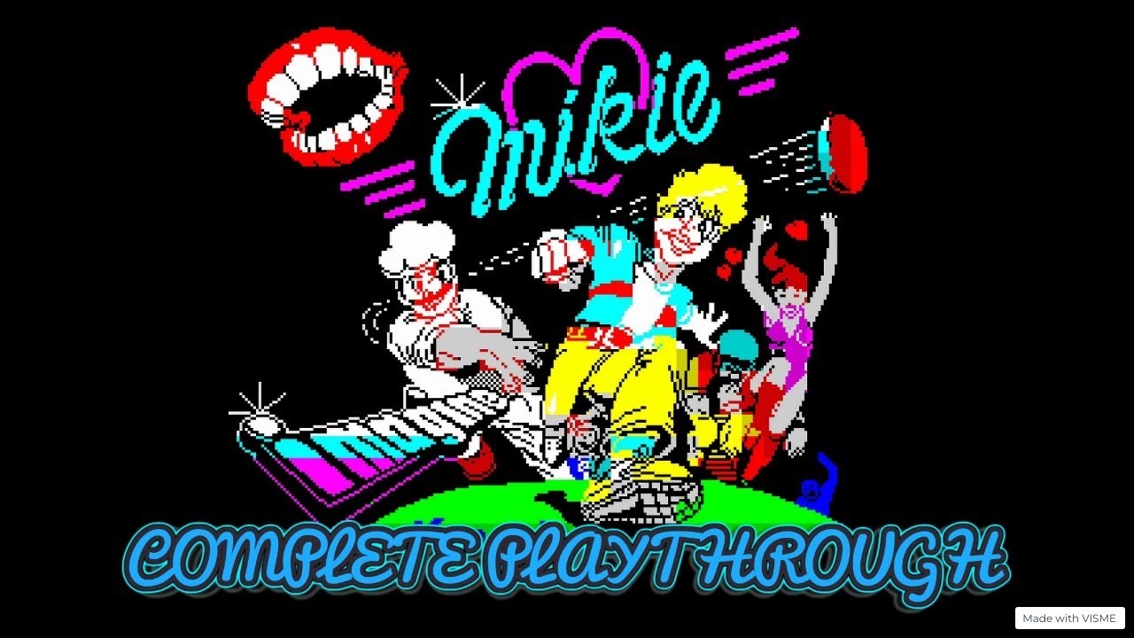 Mikie | Playthrough | 1 Loop | ZX Spectrum - YouTube