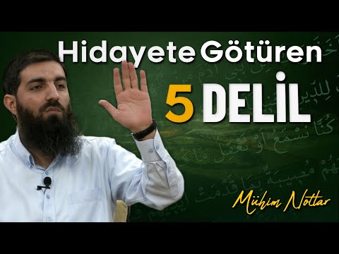 Hidayete Götüren 5 Delil | Halis Bayancuk Hoca