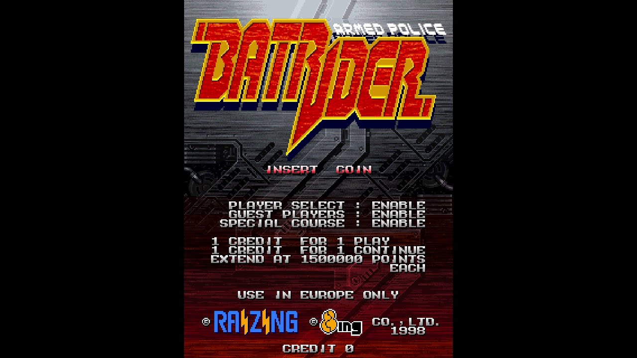 Armed Police Batrider (アームドポリス バトライダー). [Arcade Armed Police Batrider (アームドポリス バトライダー). [Arcade
