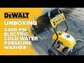 DeWalt DWPW2400 2400 PSI 13 AMP Electric Cold Water Pressure Washer Unboxing DeWalt DWPW2400 2400 PSI 13 AMP Electric Cold Water Pressure Washer Unboxing