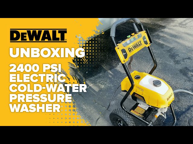 DeWalt Pressure Washer 2400 PSI Electric Cold-Water