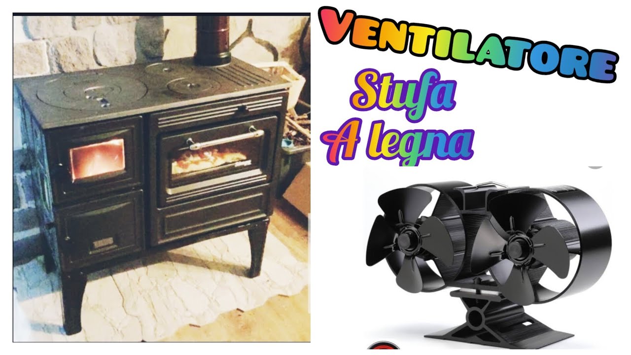 Ventilatore per stufa a legna economica 