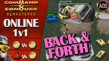 Command and Conquer Remastered: Tiberian Dawn (TD) - 1v1 Online Multiplayer Ranked Gameplay