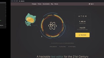 Guide to connect Atom editor and terminal from home
