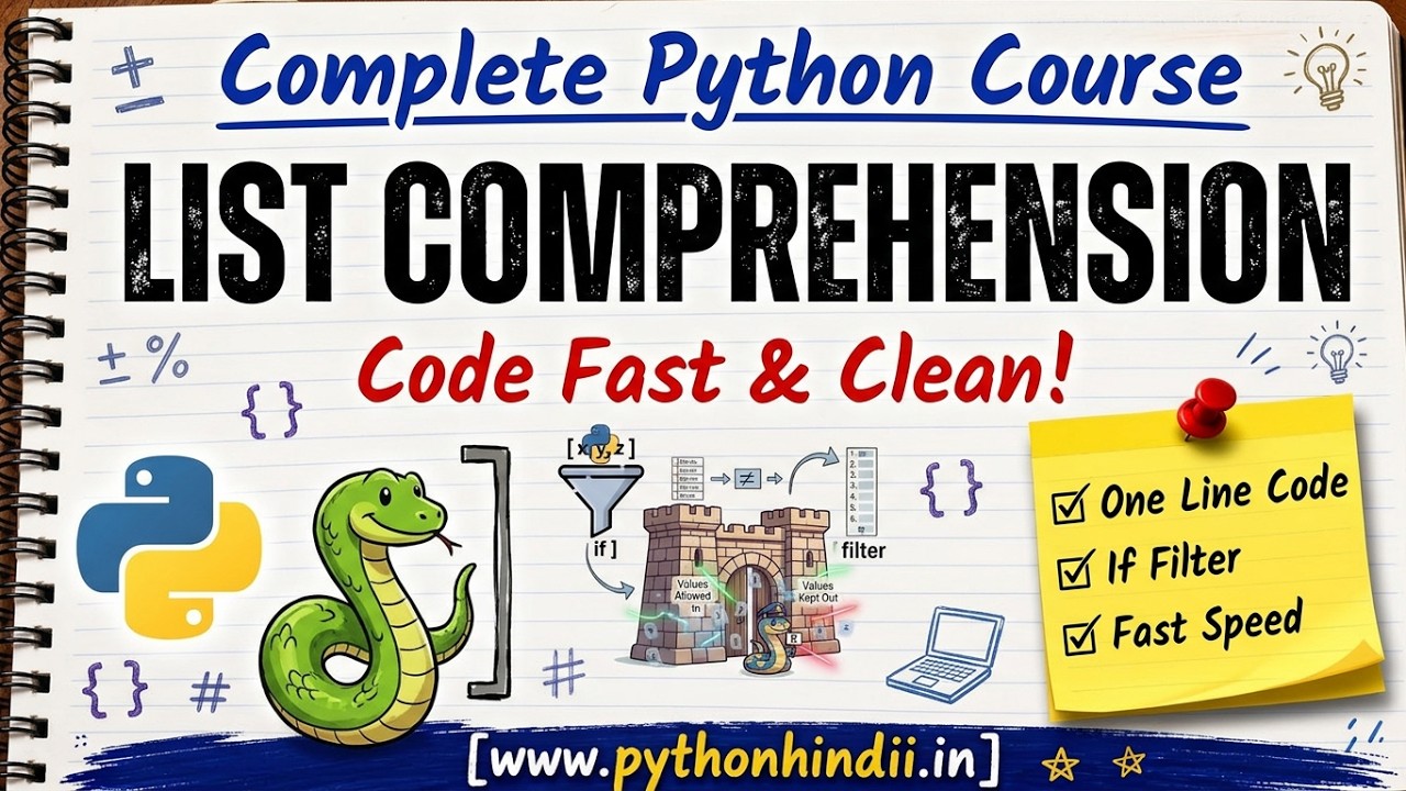 Python List Comprehension - Write 5x Cleaner Code