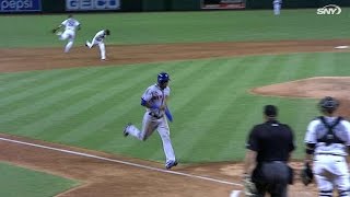ARI@NYM: Reyes legs out an RBI infield single