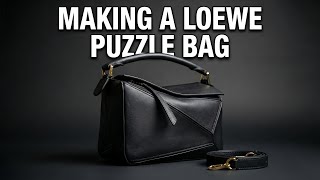 Making a Loewe Puzzle Bag | Free Pattern + Full Tutorial