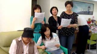 20090507會後學唱詩-喜樂的河-2