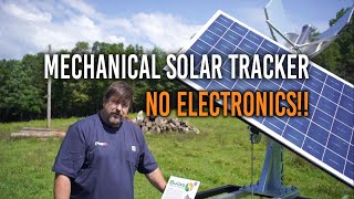 Super Cool Phase Change Solar Tracker - No Power Needed!!