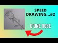 Je dessine une rose  speed drawing 2