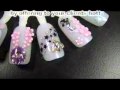Nail Art and Designs w/ 3D Nail Stickers, 3D Molds, Nail Dangles, Fimo Art