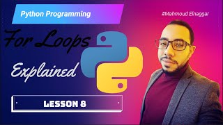 For Loops  [Python course in Arabic 2020]