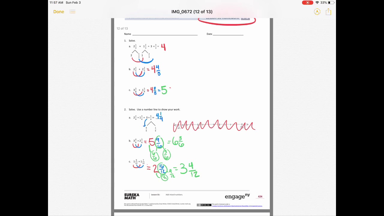 lesson 31 homework module 5 grade 4