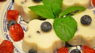 Chinese coconut milk red bean pudding/  Yumcha  椰汁紅豆糕/ 飲茶 by wantanmien 65,002 views 10 years ago 5 minutes, 31 seconds