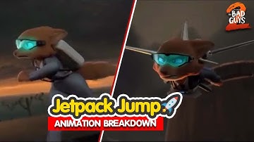 How to Animate Diane’s Jetpack Jump | The Bad Guys 2 – Animation Breakdown