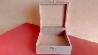 How to make a mdf box easy ll diy MDF box ll gift box ll bs wooden creation Net Worth