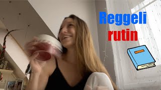 REGGELI TANULÓS RUTINOM ❤️│ Emci