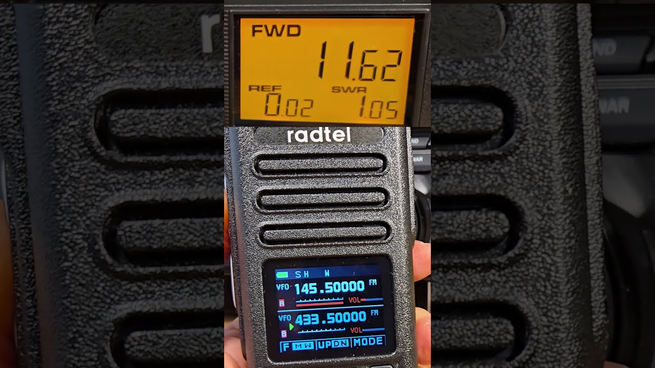 Radtel RT 730 TX Power Measuring