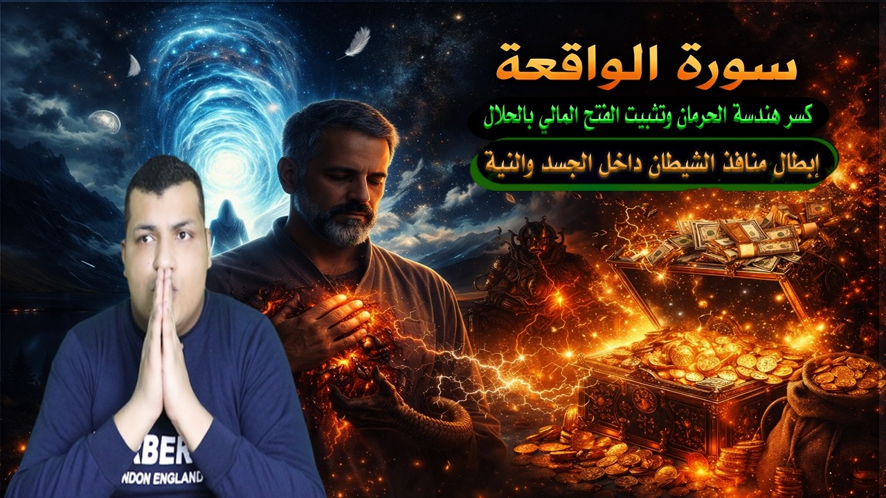 سر رباني في سورة [الواقعة] يفتح لك أبواب الرزق المغلقة في 3 أيام